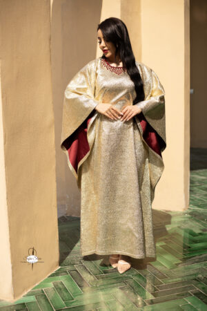 Golden Butterfly Abaya